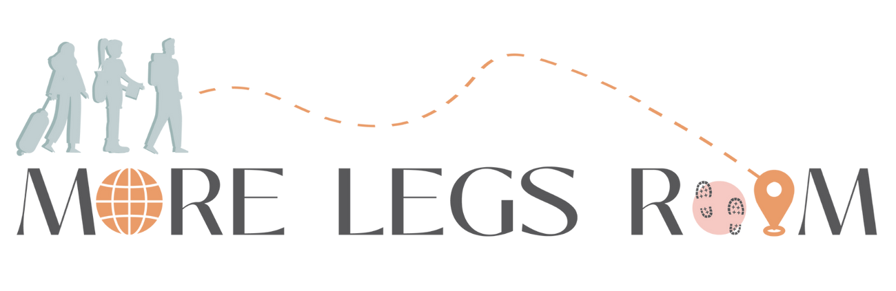 Travel bucket list destinations and adventure | More Legs Room logo