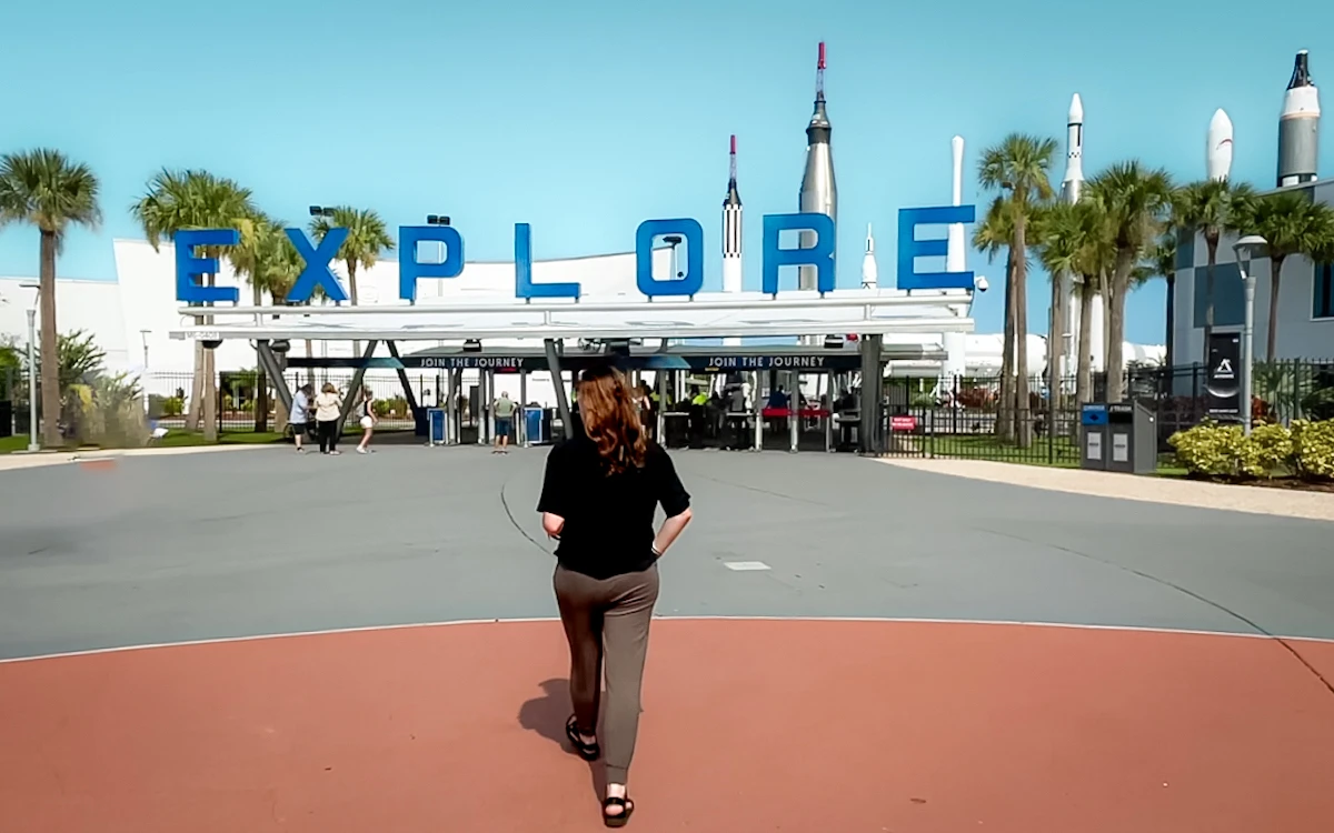 the author of this article at the entrance of the kennedy space center in the treasure coast of florida the author of this article at the entrance of the kennedy space center in the treasure coast of discovering the top things to do in stuart florida